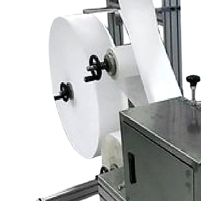 Reel of white film used as the leak-proof back sheet of a sanitary pad